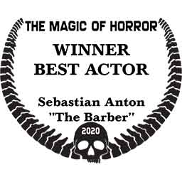 Laurel for Best Actor at THe magic of Horror Film Festival 2020